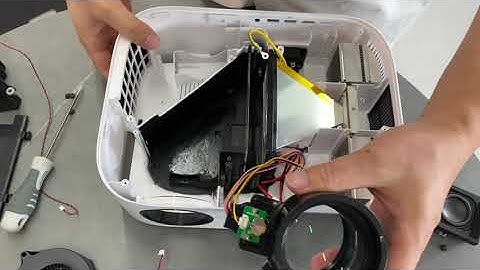 Replace the focus motor of BYINTEK K45 series projector