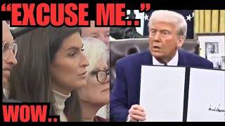 President Trump SHUTS DOWN Kaitlan Collins For Speaking Out Of Turn