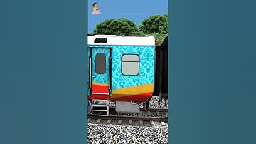 Humsafar Coach Coupling Jan Shatabdi | train | train videos | train game | ATG #shorts #atgtrain