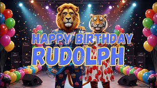RUDOLPH Happy Birthday Song - Happy Birthday to Rudolph - YouTube