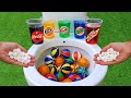 Basketball VS Coca Cola Zero, Fanta, Mtn Dew, Fruko, Yedigün Blue and Mentos in the toilet