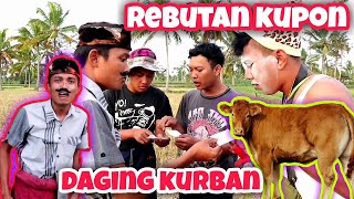 REBUTAN KUPON KURBAN DAGING SAPI HARI RAYA IDUL ADHA || KOMEDI MADURA