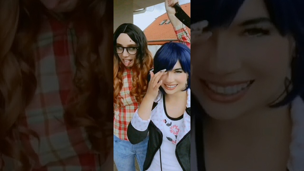 COSPLAY BLOOPERS with @nikkihatsunecosplay from 2022 ✨ #cosplay Miraculous Ladybug / Kakegurui