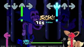 Friday Night Funkin - VS Sonic.exe - Endless (But its Majin Sonic VS Eevee)