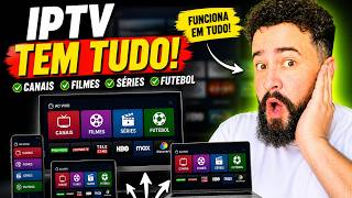 🔥 ESSA IPTV TEM TUDO… FILMES, FUTEBOL E CANAIS PREMIUM! 😱