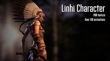 Linhi Character Overview (Unreal Engine 4/ Unity 5)