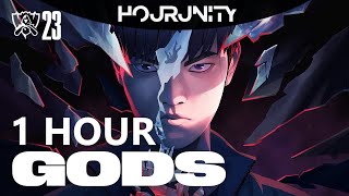 1 HOUR | GODS ft. NewJeans (뉴진스) Worlds 2023 Anthem  League of Legends