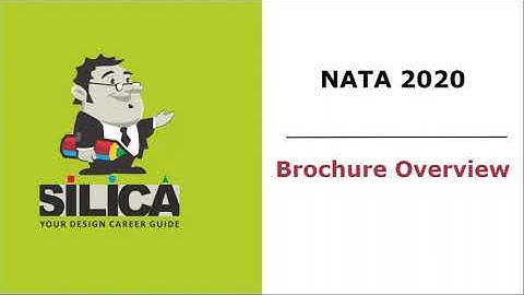 📝NATA 2020 Updated Brochure | Examples of PTQ & MCQ Questions | Online Drawing Test Syllabus |SILICA