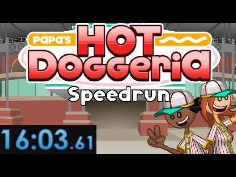 Papa's Hot Doggeria - Speedrun