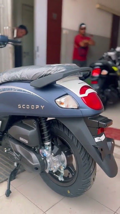 All New Honda Scoopy 2025 warna Fashion Blue #honda #scoopy2025 #automobile