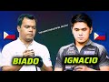 Carlo Biado 🆚 Jeffrey Ignacio | Highlights