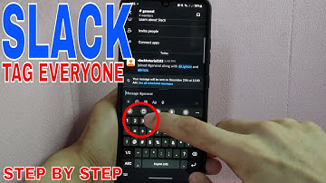 ✅ How To Tag Everyone On Slack 🔴