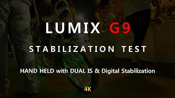 A Stabilization Test of the Lumix G9: Walking in 4K