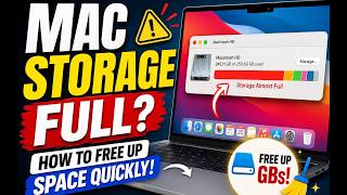 MAC Storage Full How to Free Up Space Quickly!