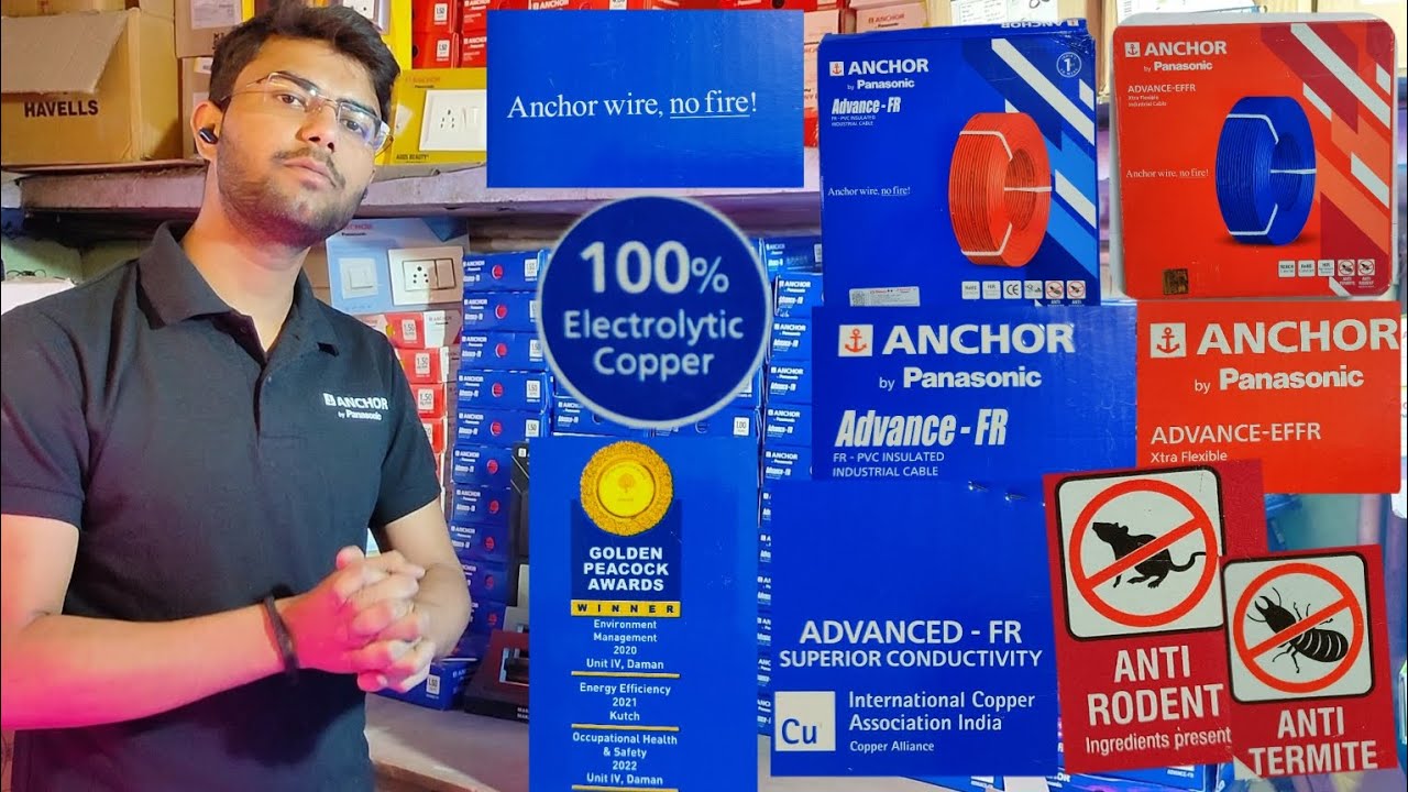 anchor-wire-unboxing-review-best-wire-company-in-india-wiring