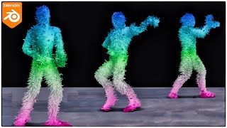 Dancing Hair man | Blender Beginners tutorial