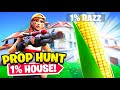 MY TIKTOK CLAN PLAYED PROP HUNT IN THE 1% HOUSE...