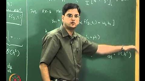 Mod-07 Lec-26 Ordinary Differential Equations (initial value problems) Part 2