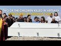 Two of the Children Killed in Artsakh were Buried in Armenia Today