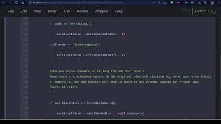 13. Cifrado César, Variante ROT 13 Extendido (Parte 03) | Creación y Ruptura de  Cifrados en Python
