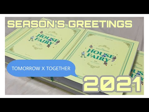 TXT】2021 シーグリ 開封！2021 SEASON'S GREETINGS UNBOXING