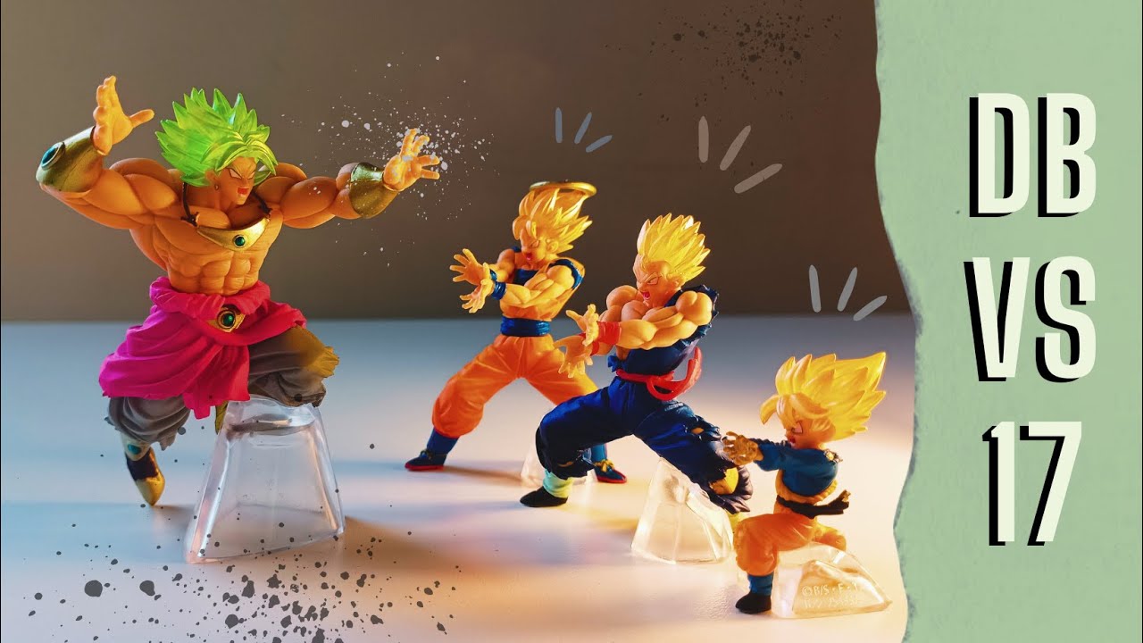 Dragon Ball Z Broly Gashapon Machine Figures (DB VS 17 Unboxing
