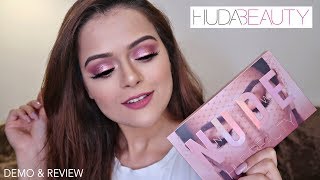 Huda Beauty New Nude Palette | Swatches, Review & Tutorial