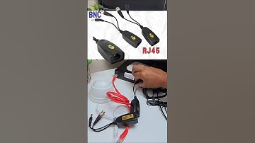 BNC to RJ45 UTP HD Video, Power & Data. BNC TO RJ45 Transmitter/Receiver Kit #Video #Power #Data