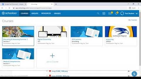 How to submit an assignment in Schoology