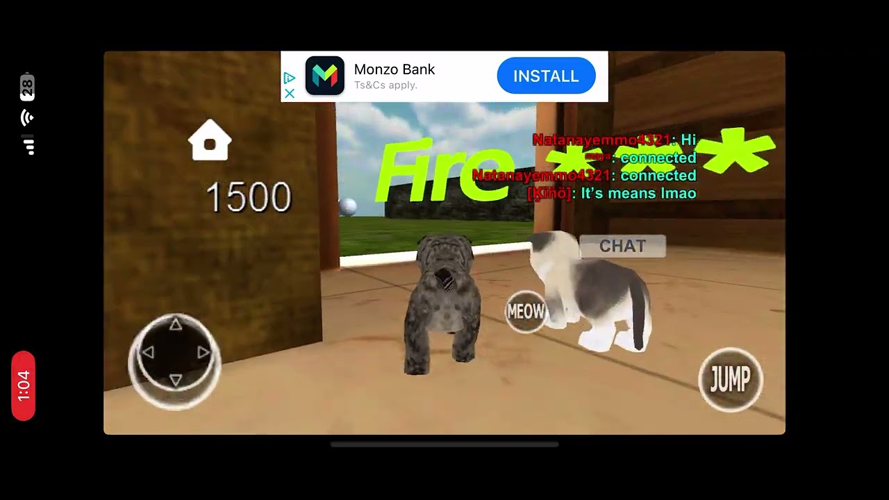 Playing kitten cat simulator 3D after 8 yrs!! - YouTube