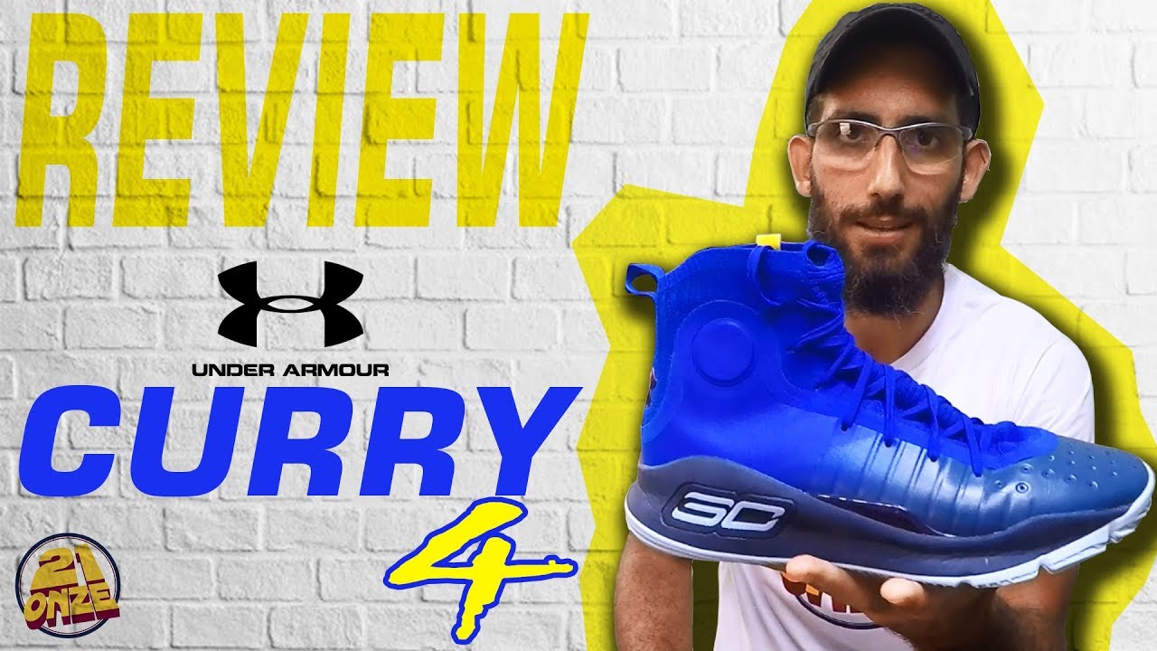 Análise Tênis UA CURRY 4 (Review CURRY 4) - Canal 21onze - YouTube