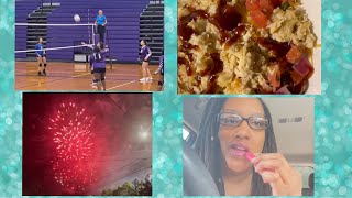 a few days with me being a single mom of 3 #foodie #volleyball #fireworks