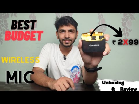 Best budget WIRELESS mic for creators | Unboxing and Review