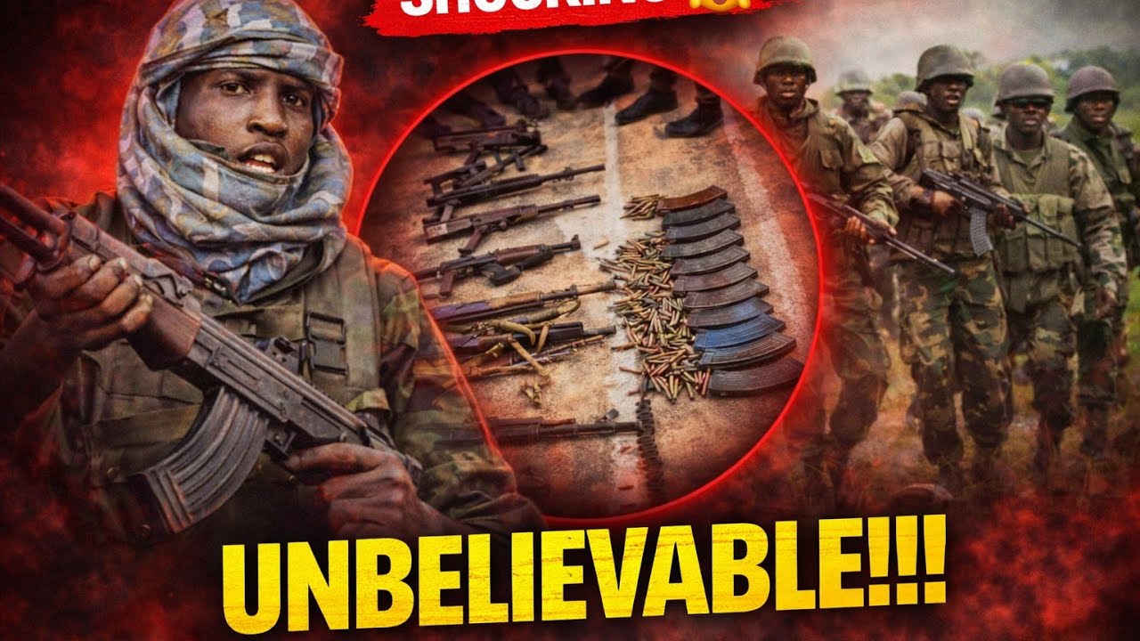 SHOCKING 😲 ‼️ BELLO TURJI Arsenal of WEAPONS Discovered in Kwara State | NIGERIAN ARMY