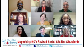 Tar Heel Teachers at Home: Unpacking NC's Revised Social Studies Standards