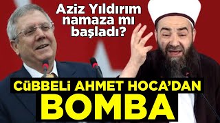 Cübbeli Ahmet Hoca ile Aziz Yıldırım arasında bomba cuma namazı diyaloğu