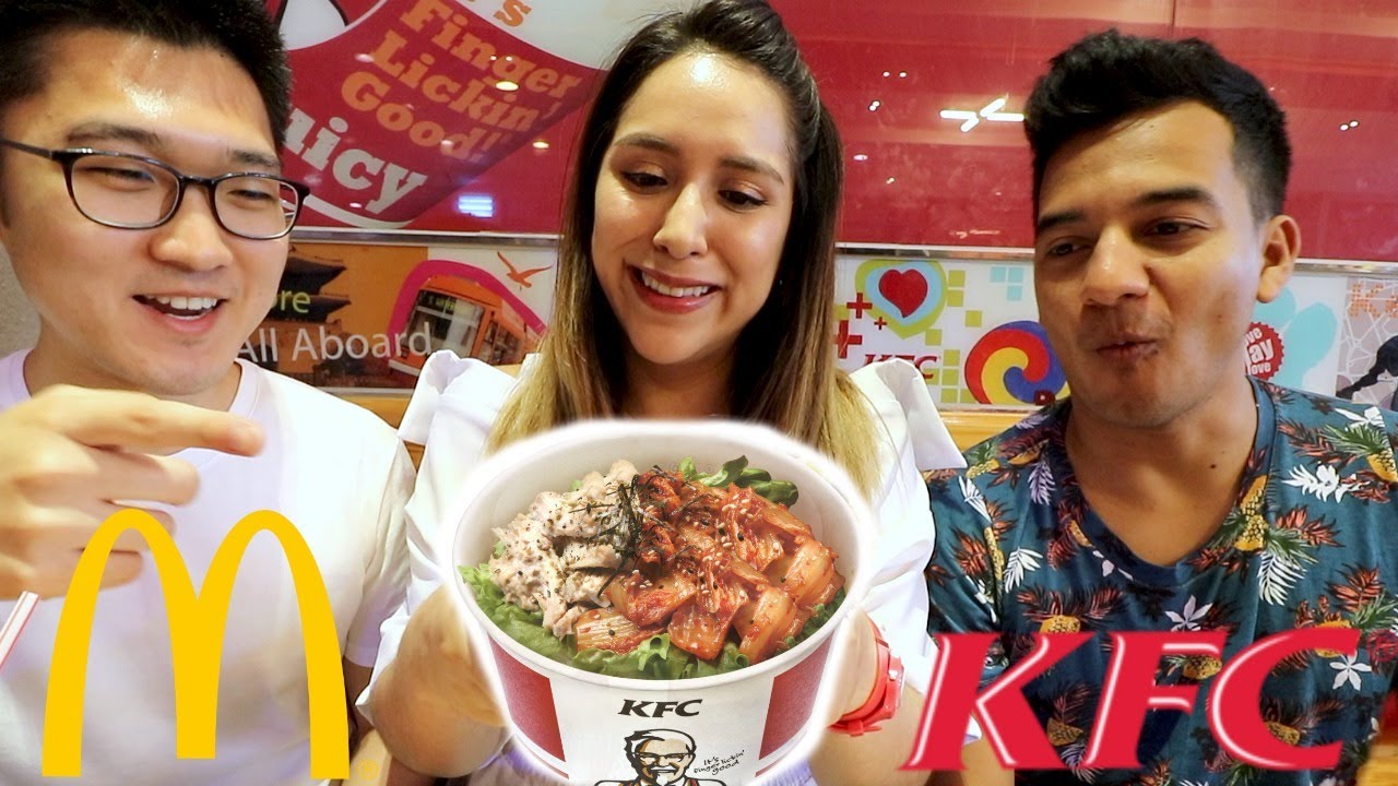 ASI ES LA COMIDA RÁPIDA -FAST FOOD- EN COREA 😮 WTF!!!