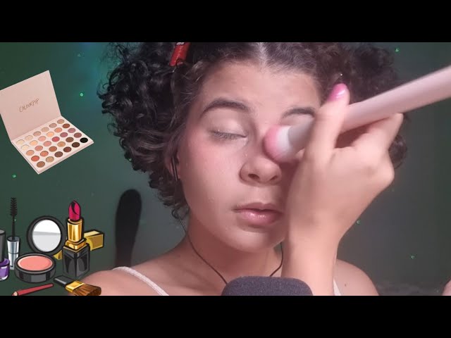 ASMR ME ARRUMANDO PARA FAZER LIVE