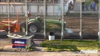 Outlaw Unlimited Super Stock Tractors at the 2014 Iowa State Fair