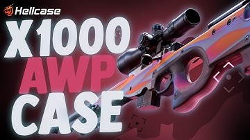 I Opened 1000 AWP Cases on Hellcase!