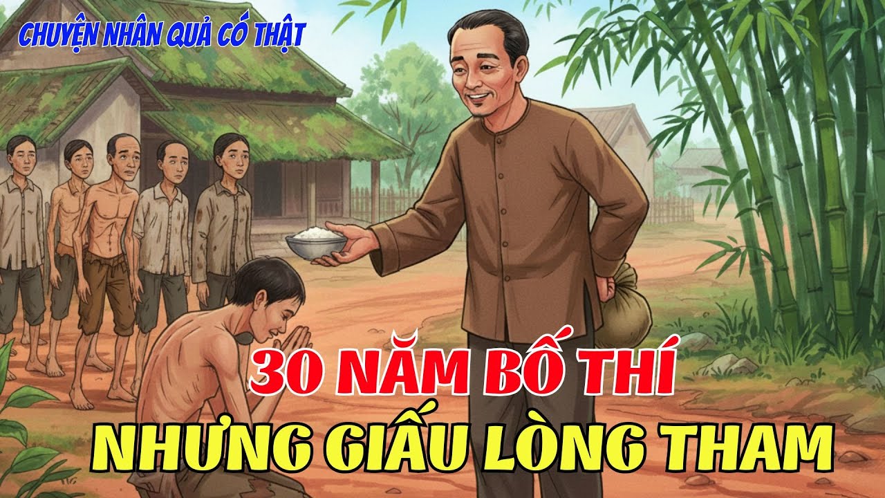 Ác Báo Đáng Sợ: Bố Thí 30 Năm Nhưng Giấu LÒNG THAM – Quả Báo Kinh Hoàng