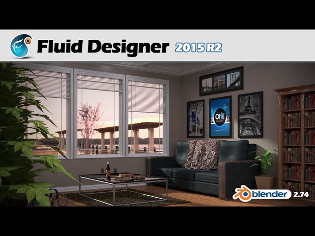 Fluid Designer 2015 R2 - Blender Based Software -