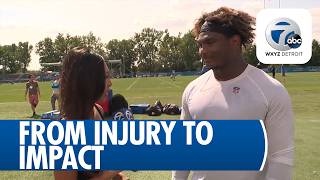 Skyler Gill-Howard Discusses Detroit Lions Training Camp Journey