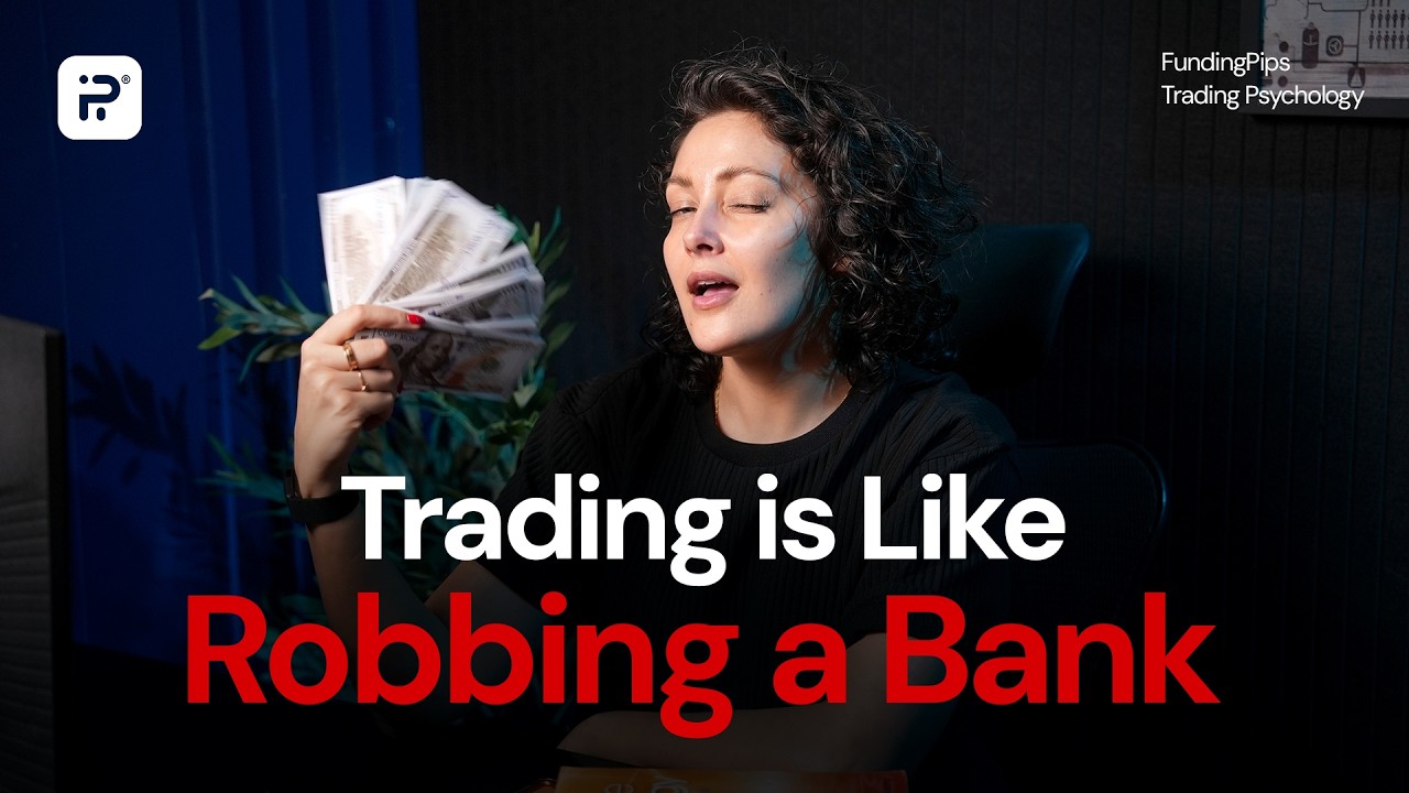 Why trading is like robbing a bank? Learn the mechanics and psychology behind it.