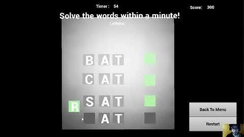 UE4 Procedurally Generated Words