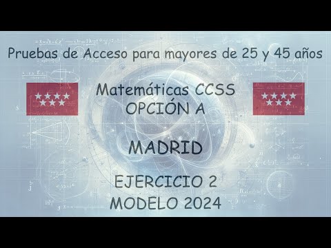Ejercicio 2 · Opción A