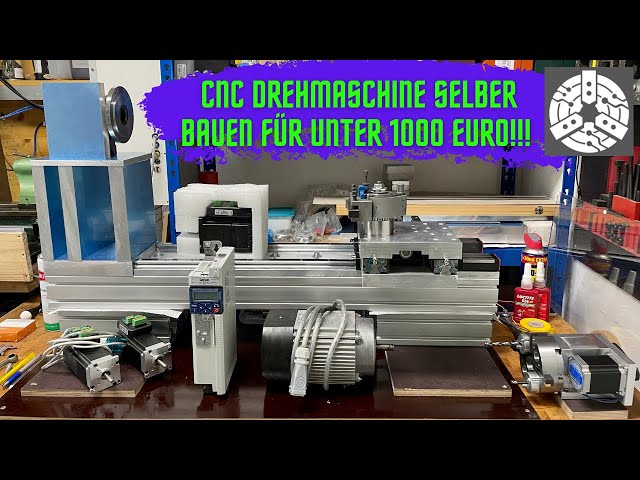 CNC lathe for under 1000 euros in a reasonable quality??? No problem ;) -  YouTube