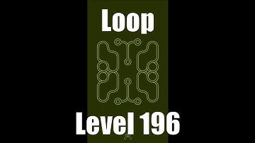 Loop Level Stage Niveau Nivel Yровень 196. Solution