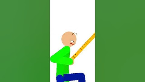 baldi vs sonic (remake again) #fpyシ #edit #animation #sticknodes #sonic #baldisbasics