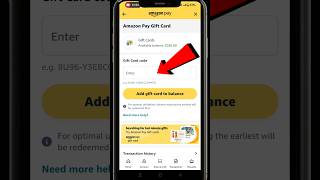 How to redeem amazon gift card | Amazon voucher kaise add kare | Amazon gift card redeem | #shorts